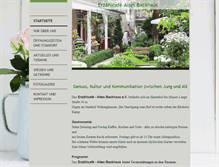 Tablet Screenshot of erzaehlcafe.com